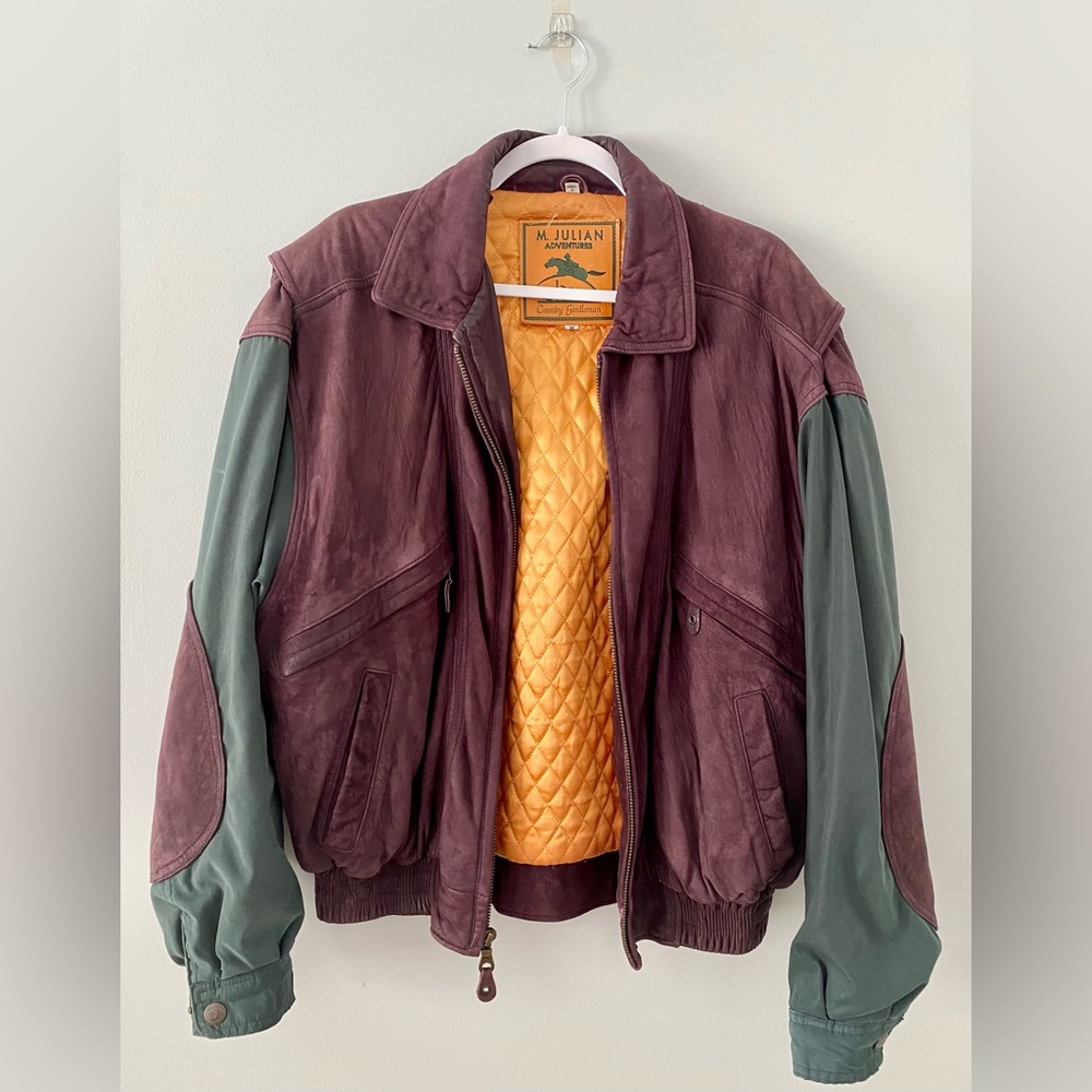 M. Julian Country Gentlemen Bomber Jacket